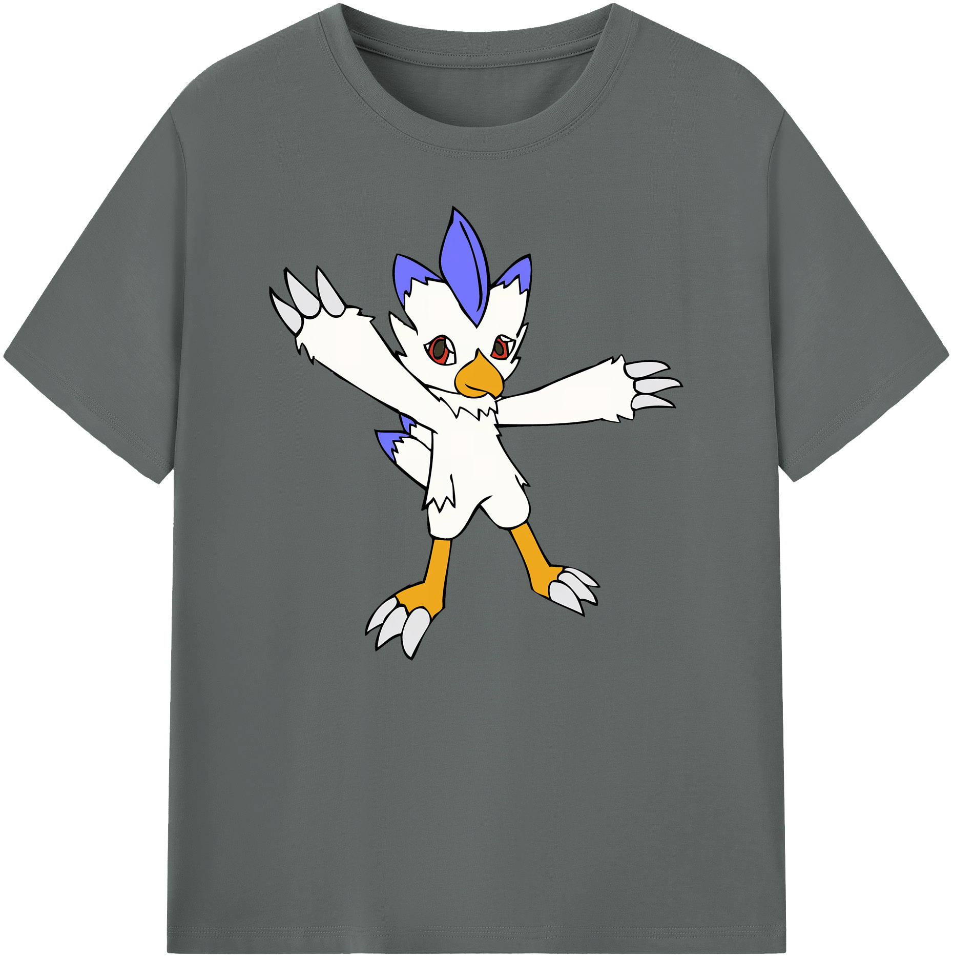 （画像用） Digimon デジタルモンスター/デジモン 綿100％ メンズ半袖Tシャツ｜肌触りやわらか＆通気性